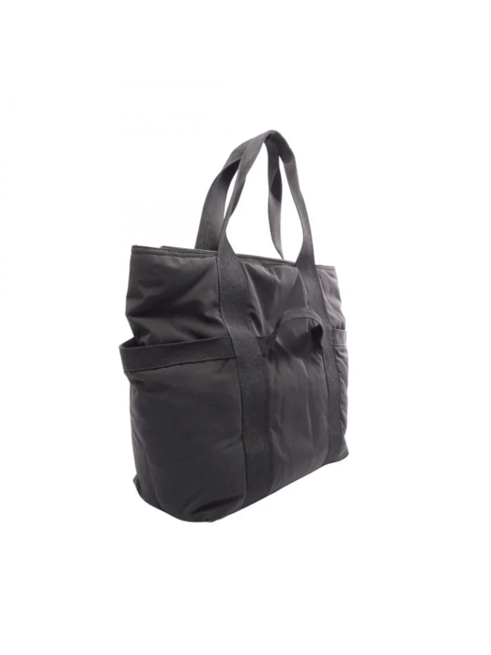 Bottega Veneta Tote Voyager Black Nylon Voyage